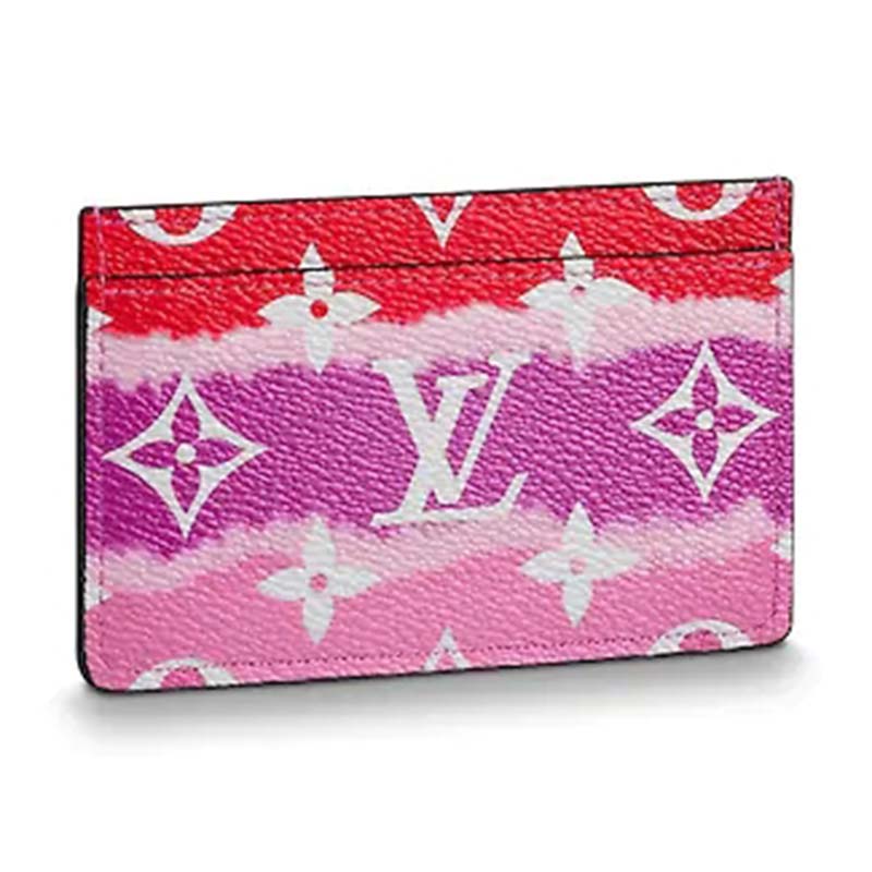 Louis Vuitton LV Women LV Escale Card Holder Monogram Coated Canvas - LULUX