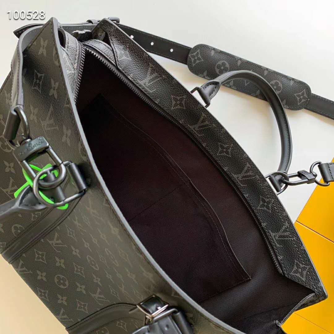 Túi Tote LV Louis Vuitton Sac Plat Horizontal Zippe Monogram Eclipse Coated  Canvas Bags