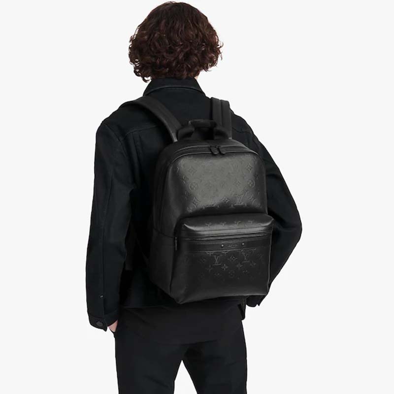 Louis Vuitton Black Monogram Shadow Leather Sprinter Backpack – myGemma