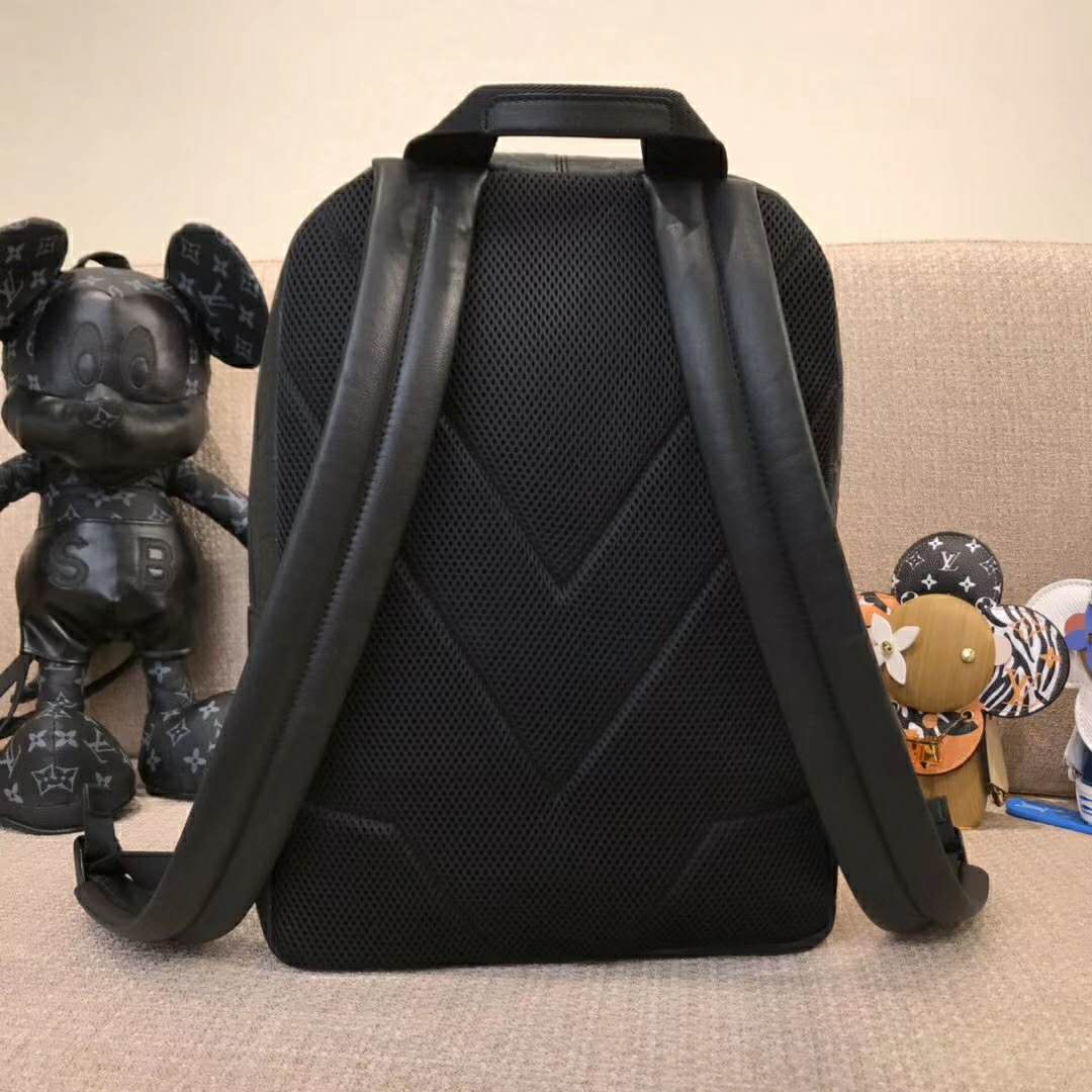 Louis Vuitton Black Monogram Shadow Sprinter Backpack