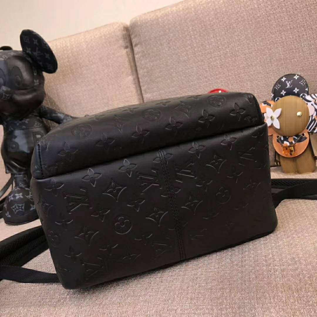Louis Vuitton Black Monogram Shadow Leather Sprinter Backpack - Luxury  Helsinki