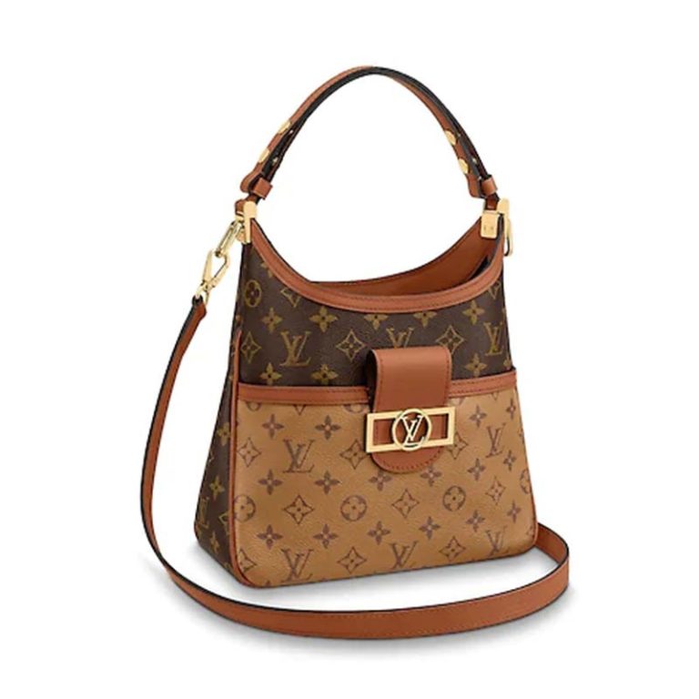 Replica Louis Vuitton Dauphine Backpack PM Monogram Reverse M45142