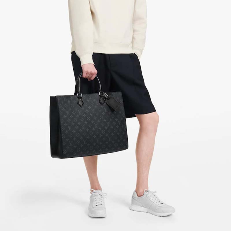 LOUIS VUITTON Louis Vuitton Monogram Eclipse Grand Sac Tote Bag Large  Handbag M44733