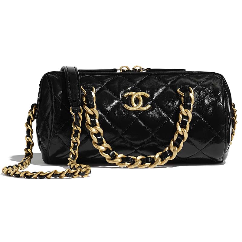 chanel bag gold ball