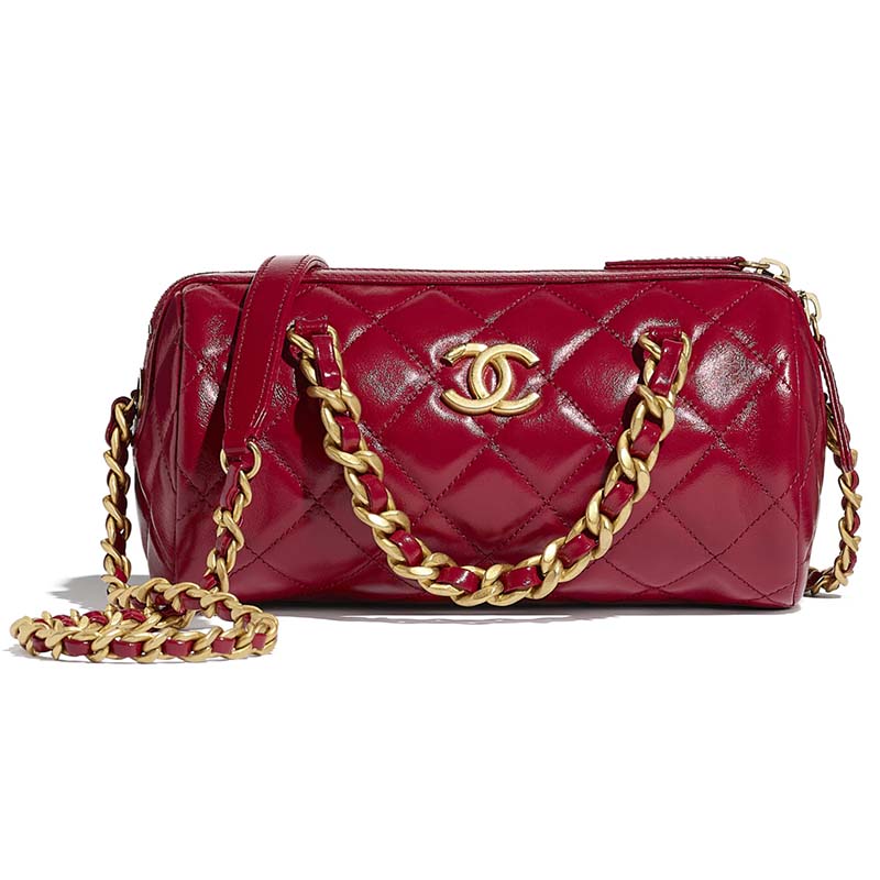 red bowling bag