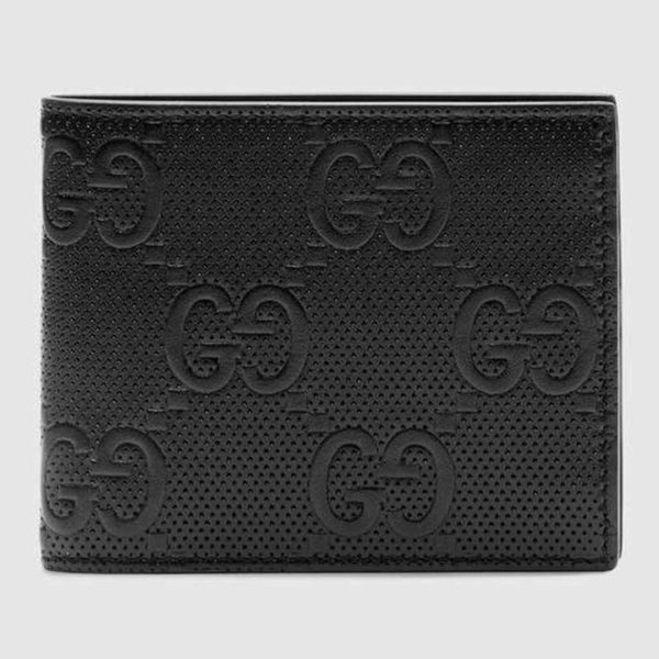 Gucci GG Unisex GG Embossed Wallet 