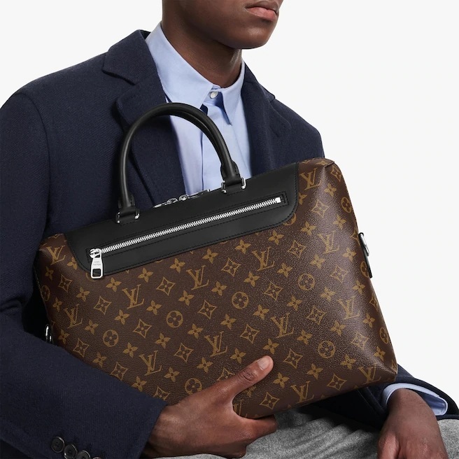 Louis Vuitton, Porte Documents leather bag. - Bukowskis
