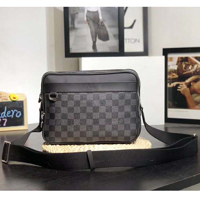 Louis Vuitton Damier Graphite Trocadero PM Messenger Bag - Luxury Reborn
