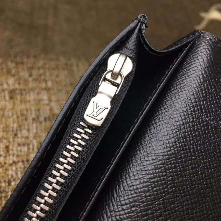 Pre-owned Supreme Louis Vuitton X Brazza Wallet Epi Black