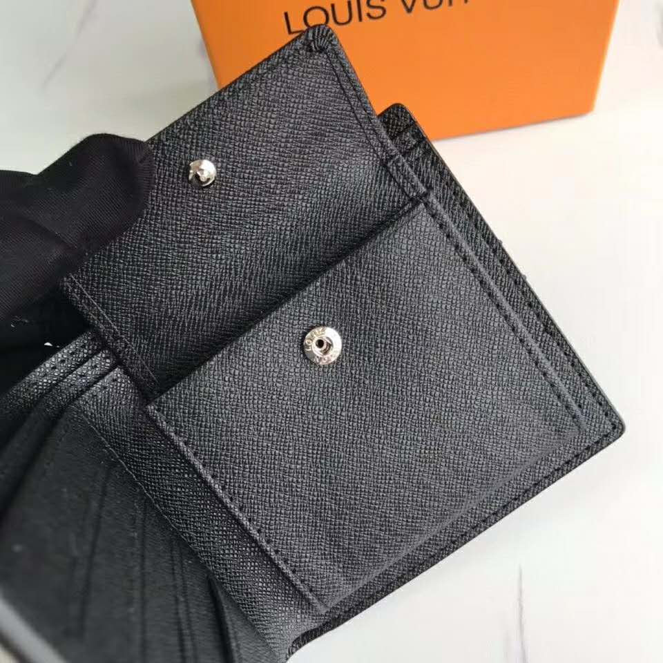 Louis Vuitton LV Unisex Marco Wallet Damier Graphite Coated Canvas - LULUX