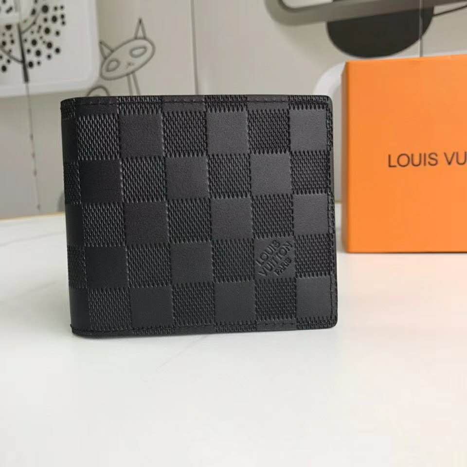 Louis Vuitton Damier Infini Calf Leather Slender NM - Black Wallets,  Accessories - LOU750614