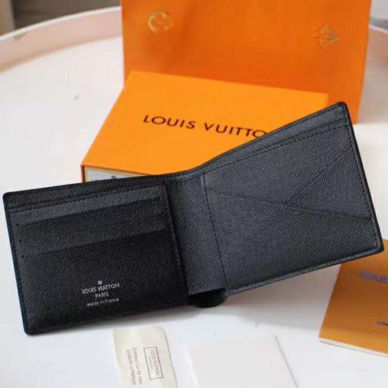Louis Vuitton N60895 Multiple Wallet Damier Ebene Canvas