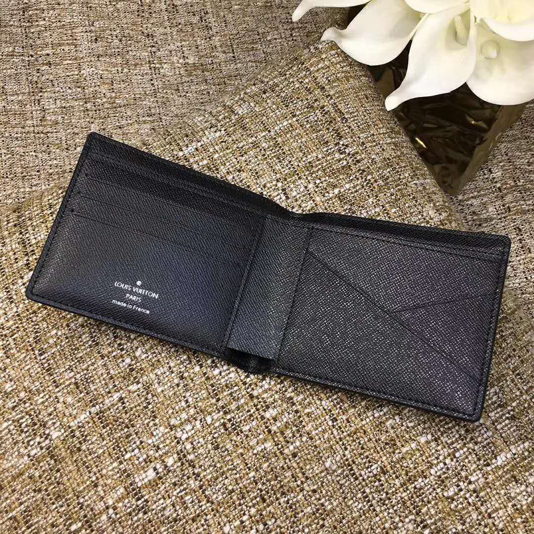 Louis Vuitton 2020 Eclipse Virgil Abloh Patchwork With Receipt Multiple  Wallet