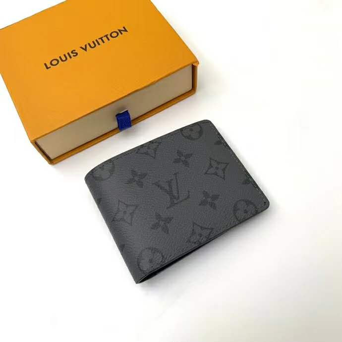Louis Vuitton® Slender Wallet Monogram Eclipse Reverse. Size