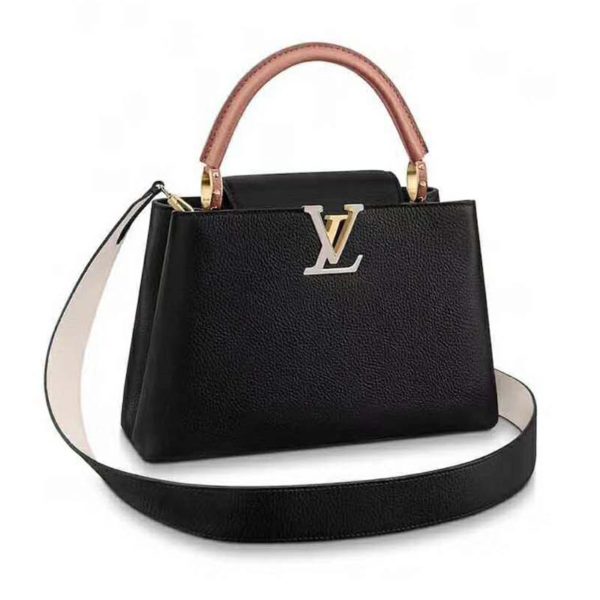 Louis Vuitton LV Women Capucines Mini Handbag Jewel-Tone Taurillon ...