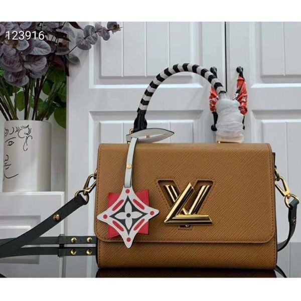 Replica Louis Vuitton Twist Strap Mm Bag Epi Leather M55677