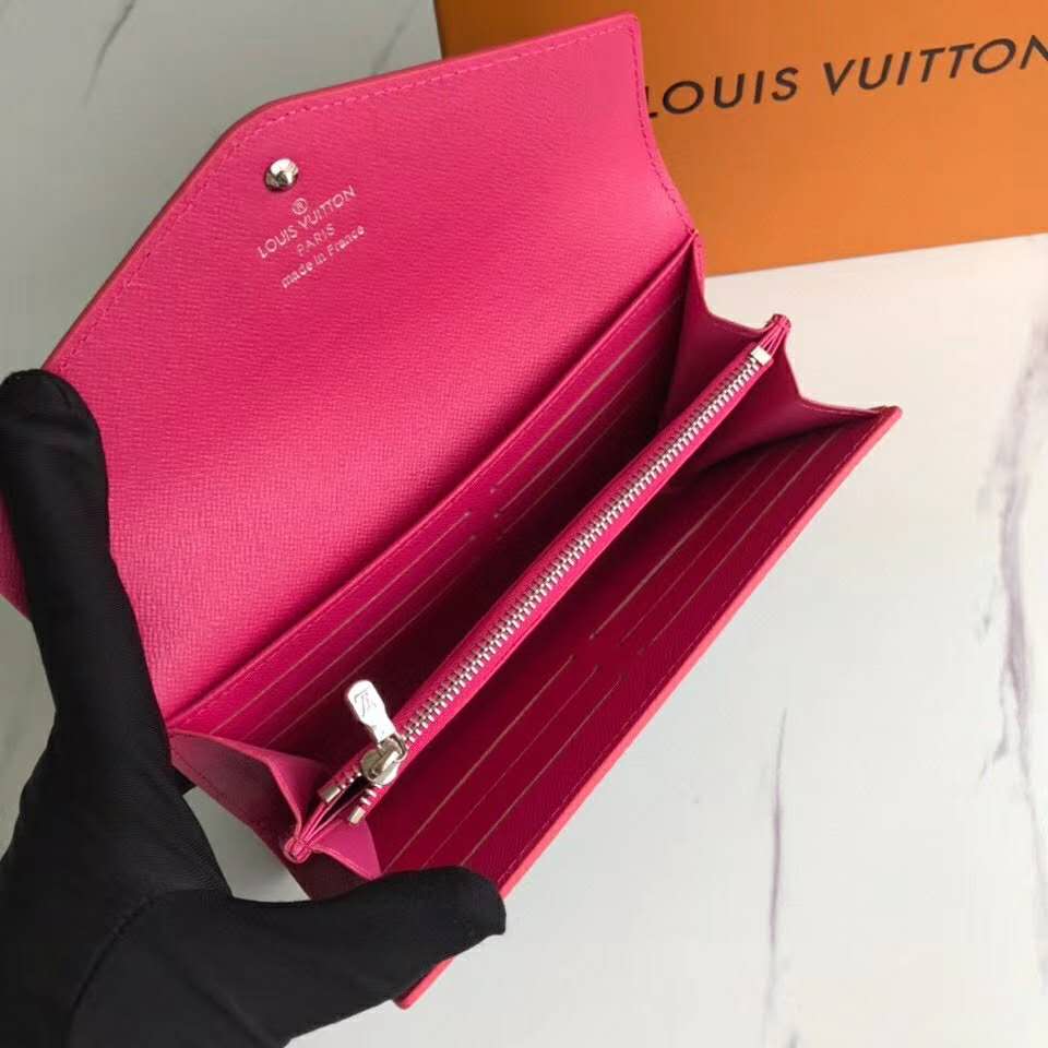 Louis Vuitton LV Women Sarah Wallet in Epi Leather-Black - LULUX