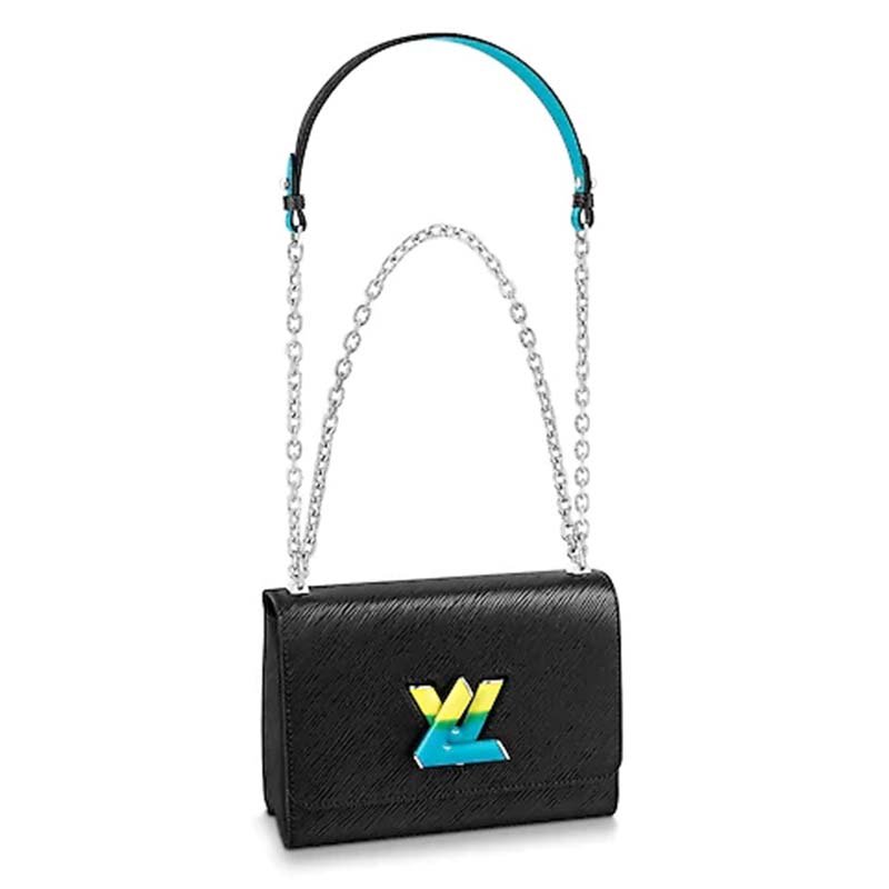 Louis Vuitton LV Women Twist MM Handbag Epi Grained Leather - LULUX