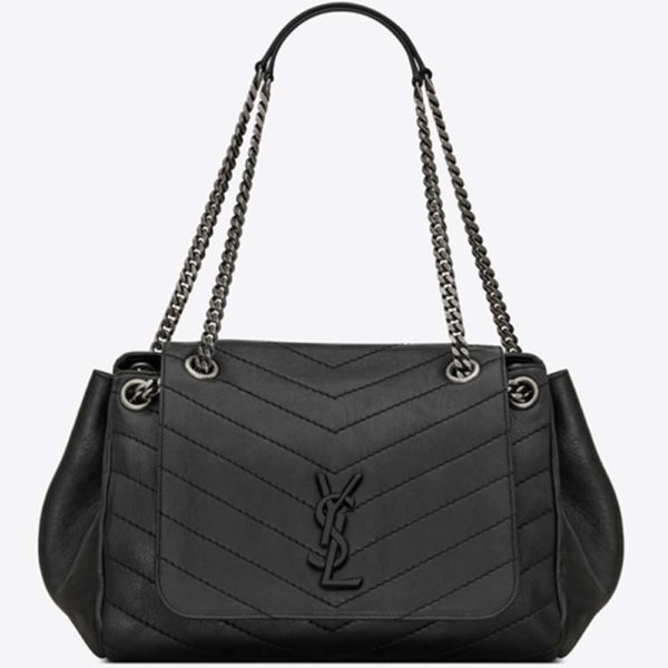 ysl vintage leather bag