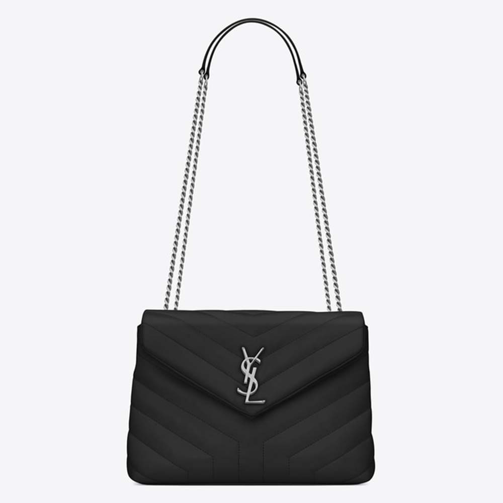 Saint Laurent YSL Women Small Loulou Bag Y Quilted Leather - LULUX