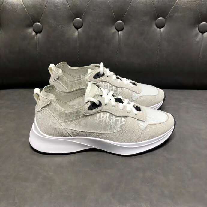 dior white low canvas