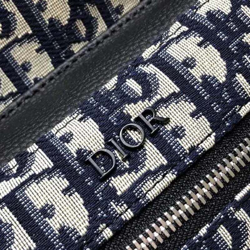 DiorTravel Backpack Blue Dior Oblique Jacquard