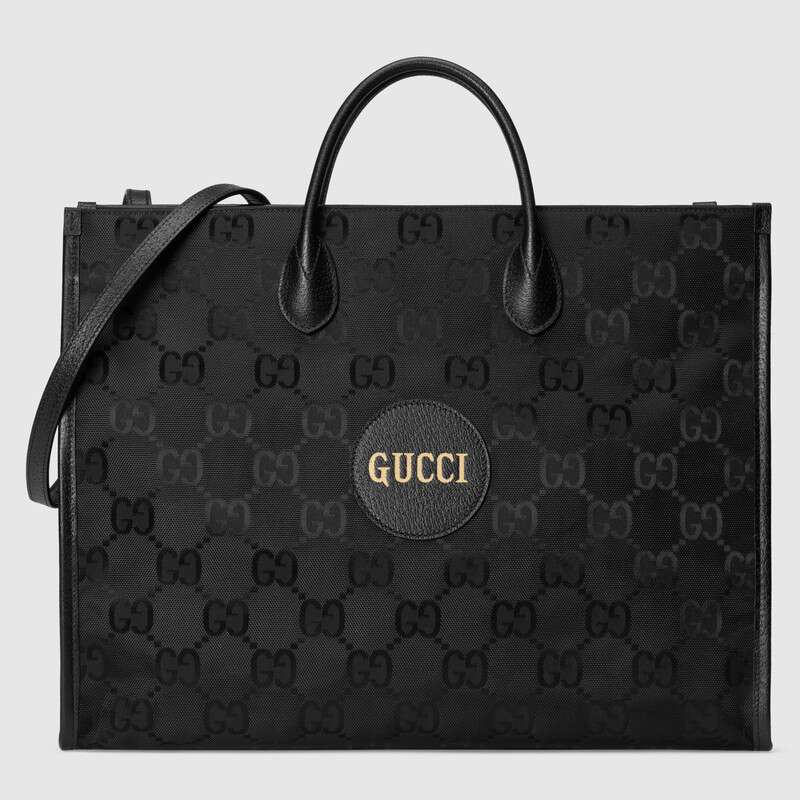 Gucci GG Unisex Gucci Off The Grid Tote Bag-Black - LULUX