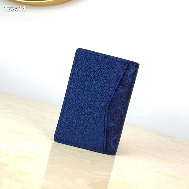 New Louis Vuitton Taiga pocket blue organiser M30301 - Louis Vuitton