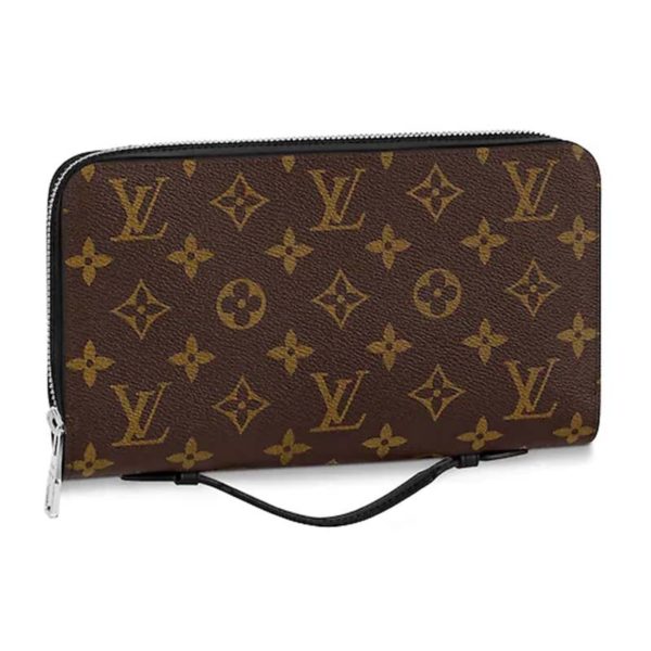 Louis Vuitton LV Unisex Zippy XL Wallet Coated Monogram Canvas