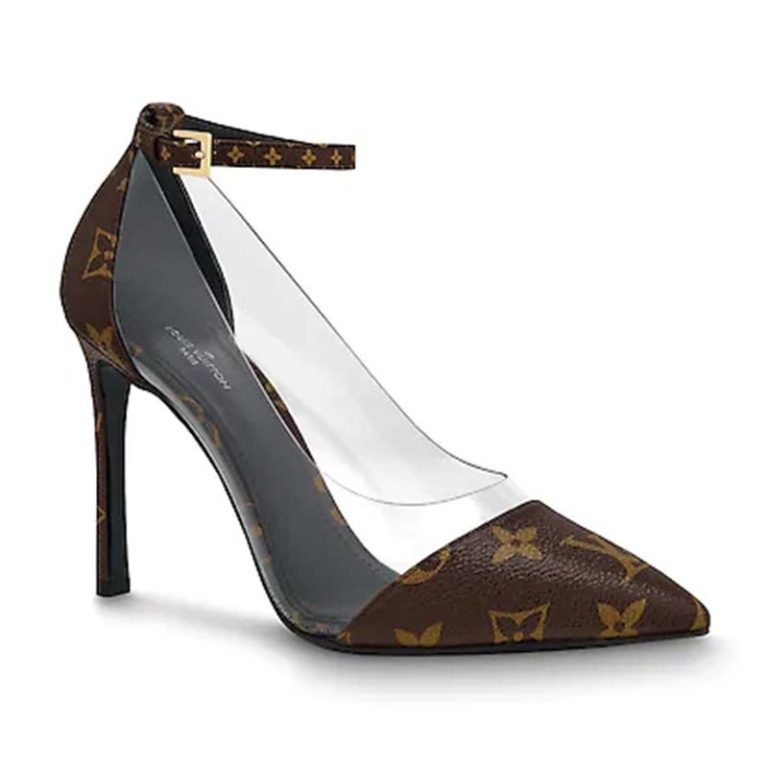 Louis Vuitton LV Women Cherie Pump Iconic Monogram Canvas-Brown - LULUX