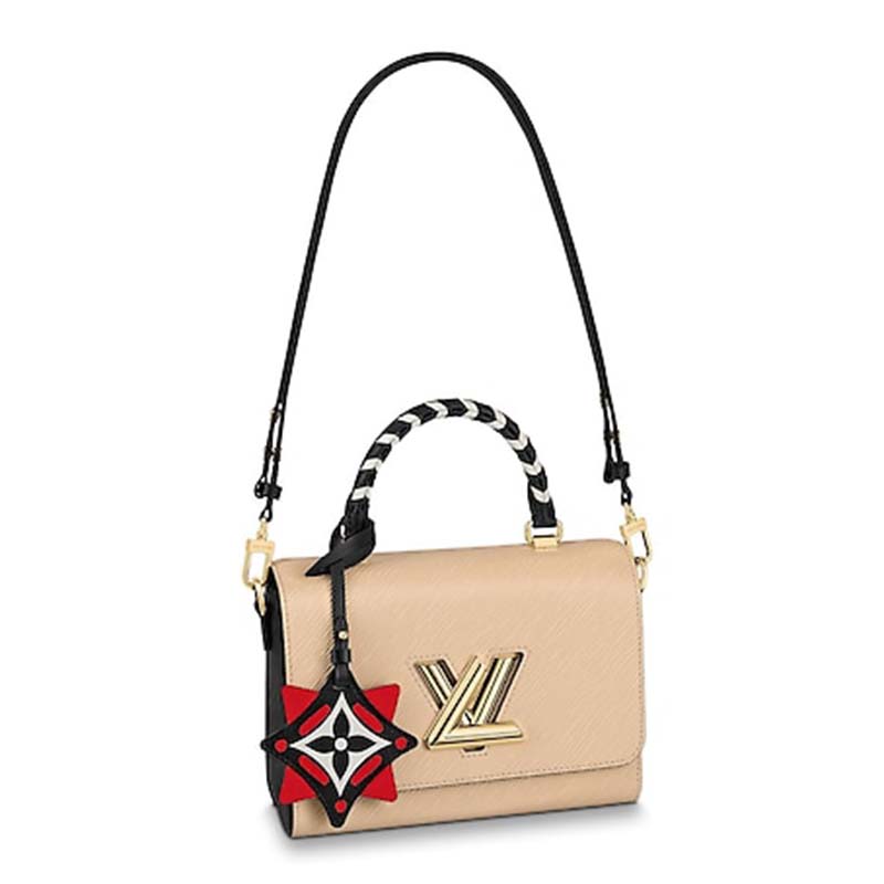 Louis Vuitton LV Women Crafty Twist MM Handbag Grained Epi - Brandsoff