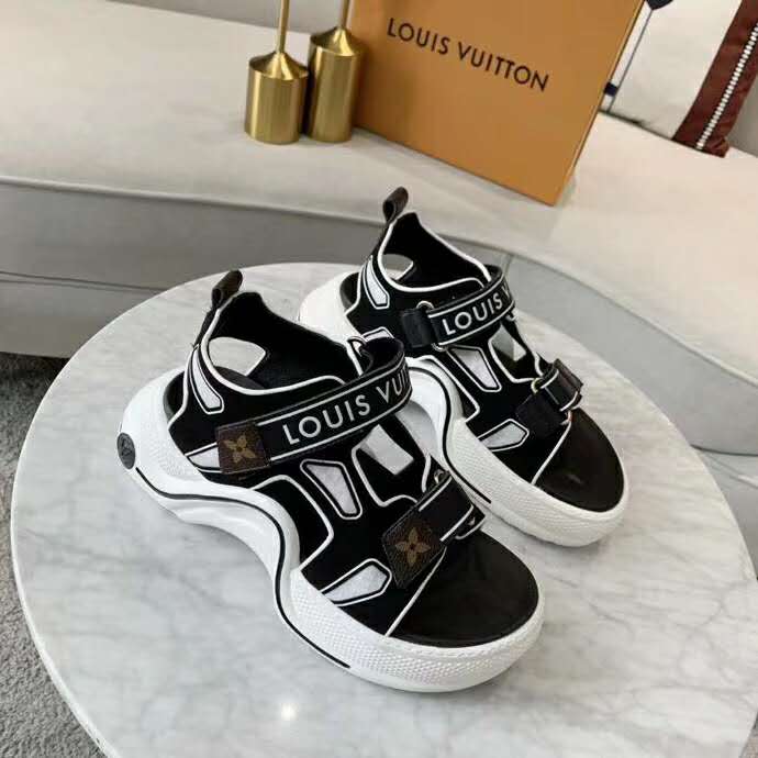 Louis Vuitton Women's LV Archlight Black and Monogram Sneakers, UK Siz – V  & G Luxe Boutique