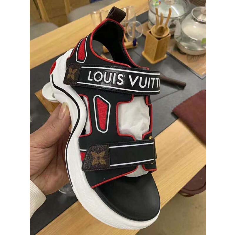 WMNS) LOUIS VUITTON LV Archlight Sport Shoes Red 1A881E - KICKS CREW