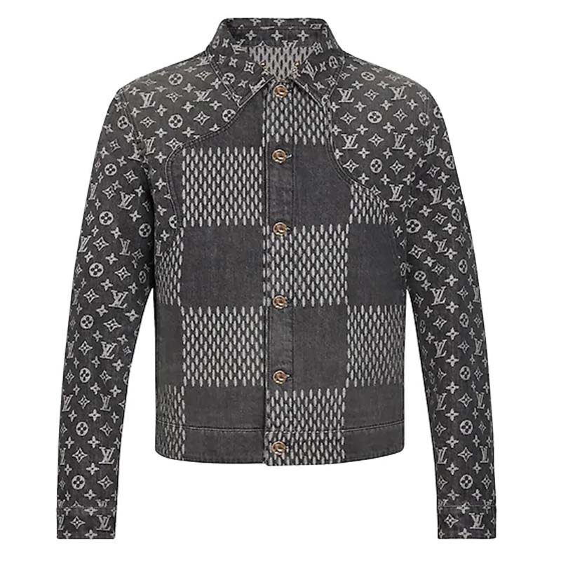 Louis Vuitton Denim Jacket Mens - 7 For Sale on 1stDibs