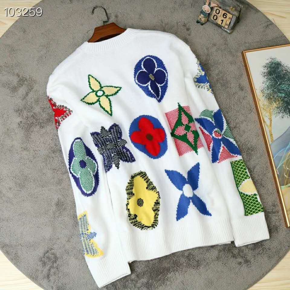 multicolor monogram sweatshirt