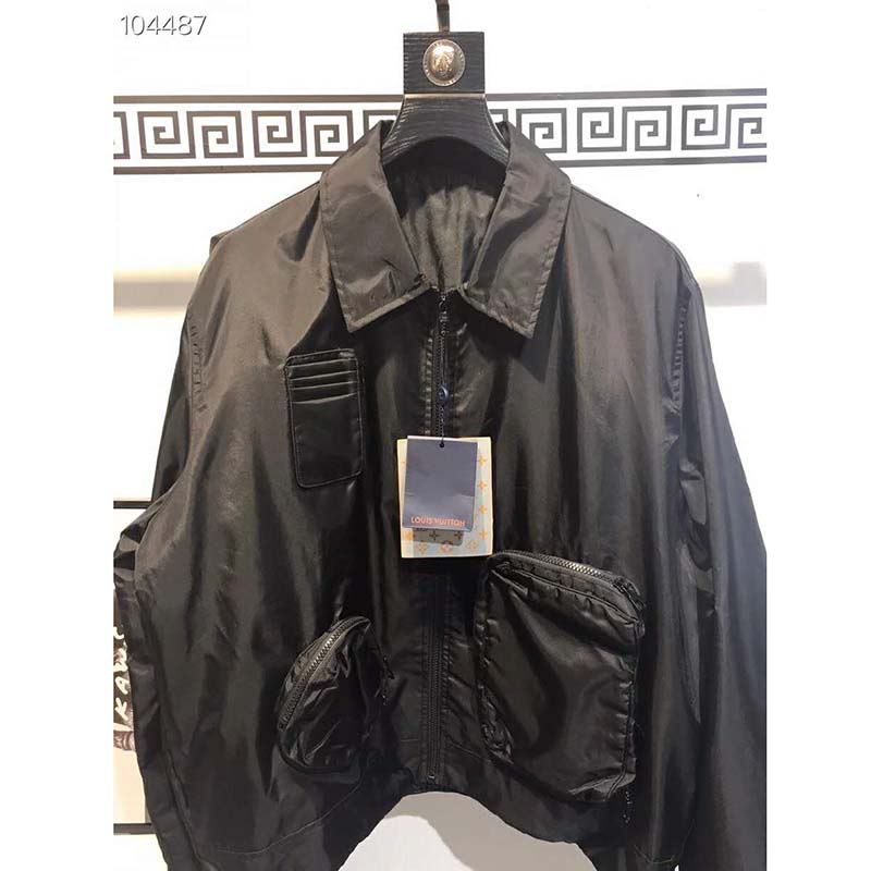 Fashion Drops on X: Louis Vuitton Monogram Embossed Utility Jacket  designed by Virgil Abloh  / X