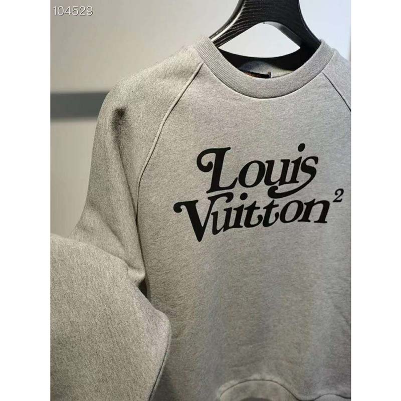 Louis Vuitton Supreme Men Arc Logo Sweatshirt XXL Red LV