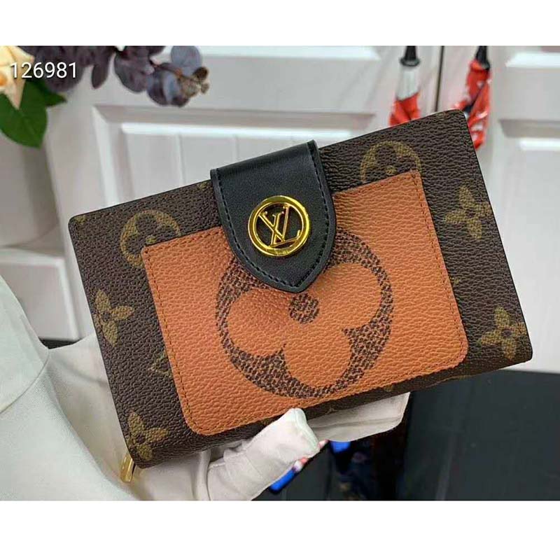 Emilie Wallet Monogram Reverse Canvas - Wallets and Small Leather