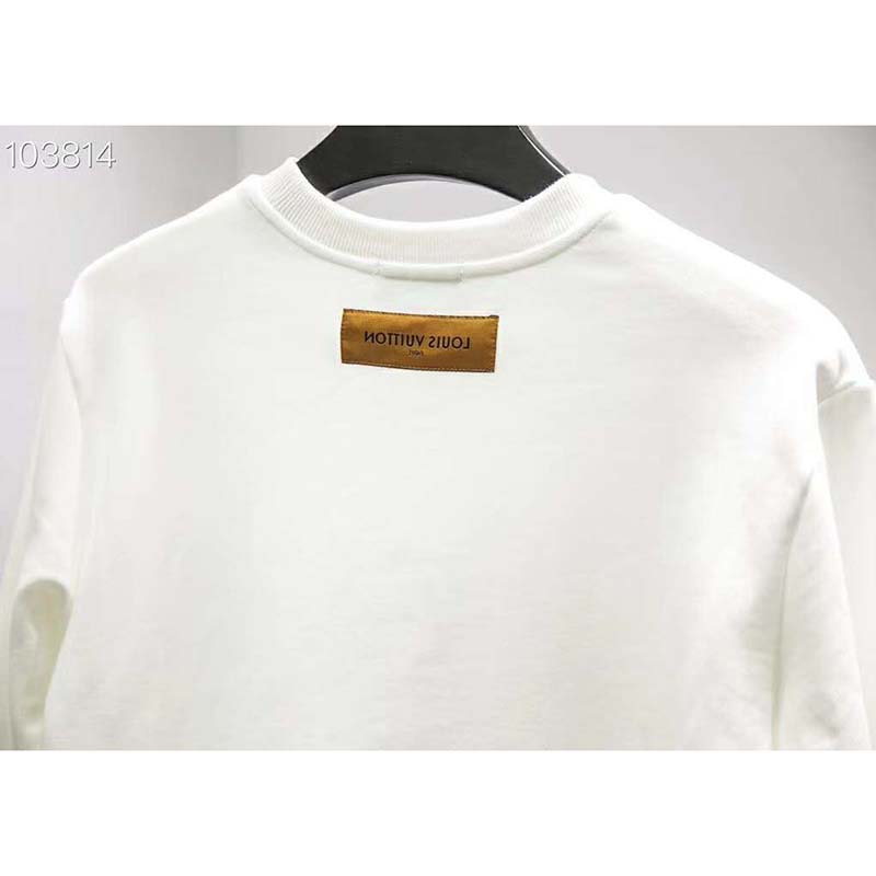 Louis Vuitton Flower Cotton Short - Louis Vuitton Monogram Mini Speedy Hand  Bag M41534 - Sleeved Crewneck White T Shirt – Crepslocker