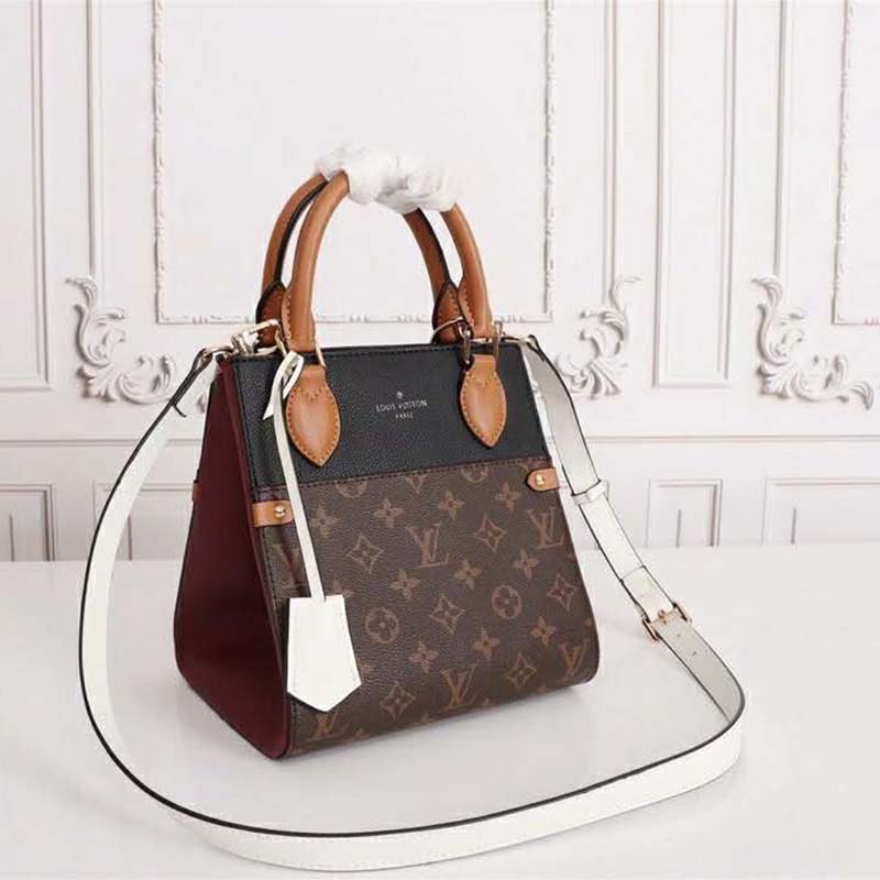 Fold Tote MM Monogram in Brown - Handbags M45409, L*V – ZAK BAGS ©️