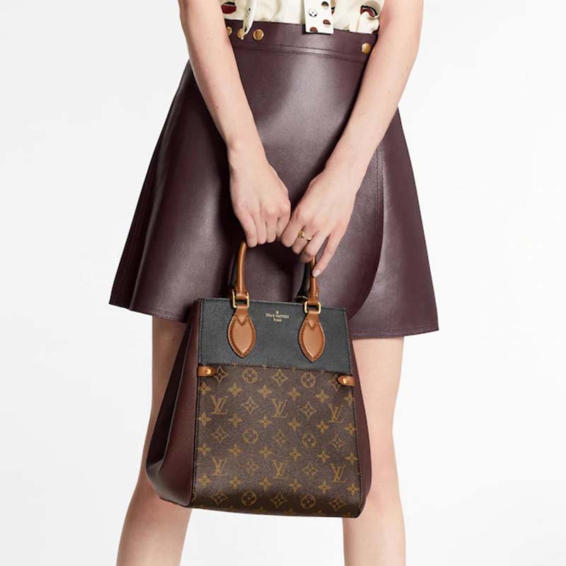 Louis Vuitton "Monogram Fold Tote MM" M45376 Women's 2WAY  Shoulder Hand Bag