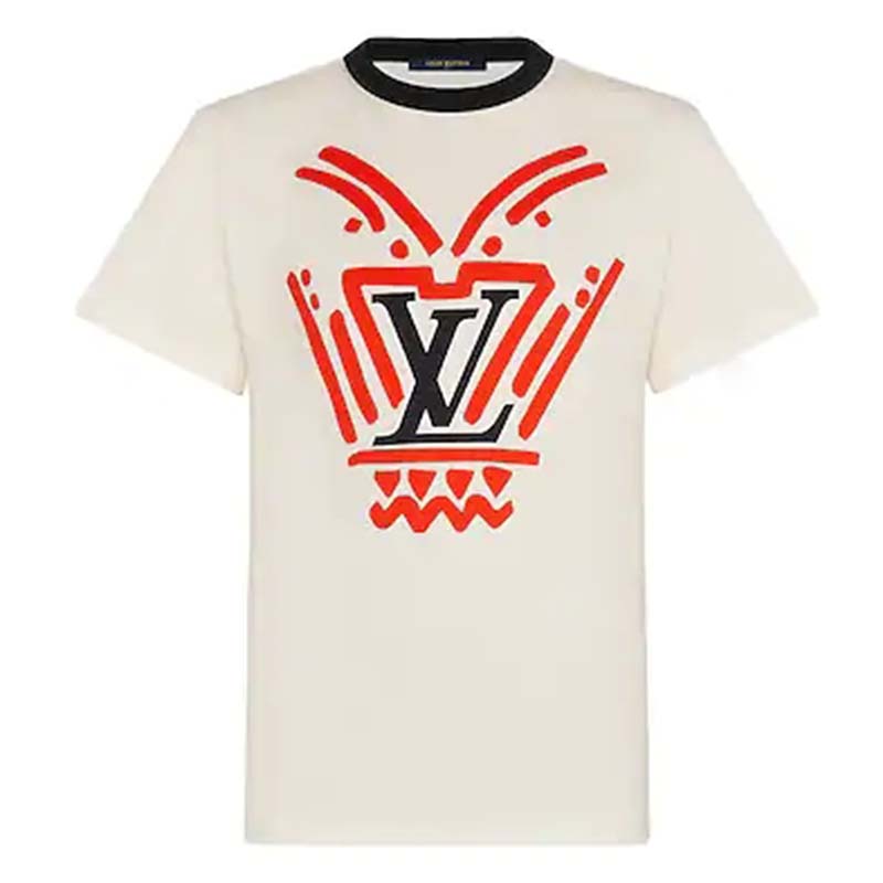 Louis Vuitton 3D LV Graffiti Embroidered Tshirt. Mens Size XL