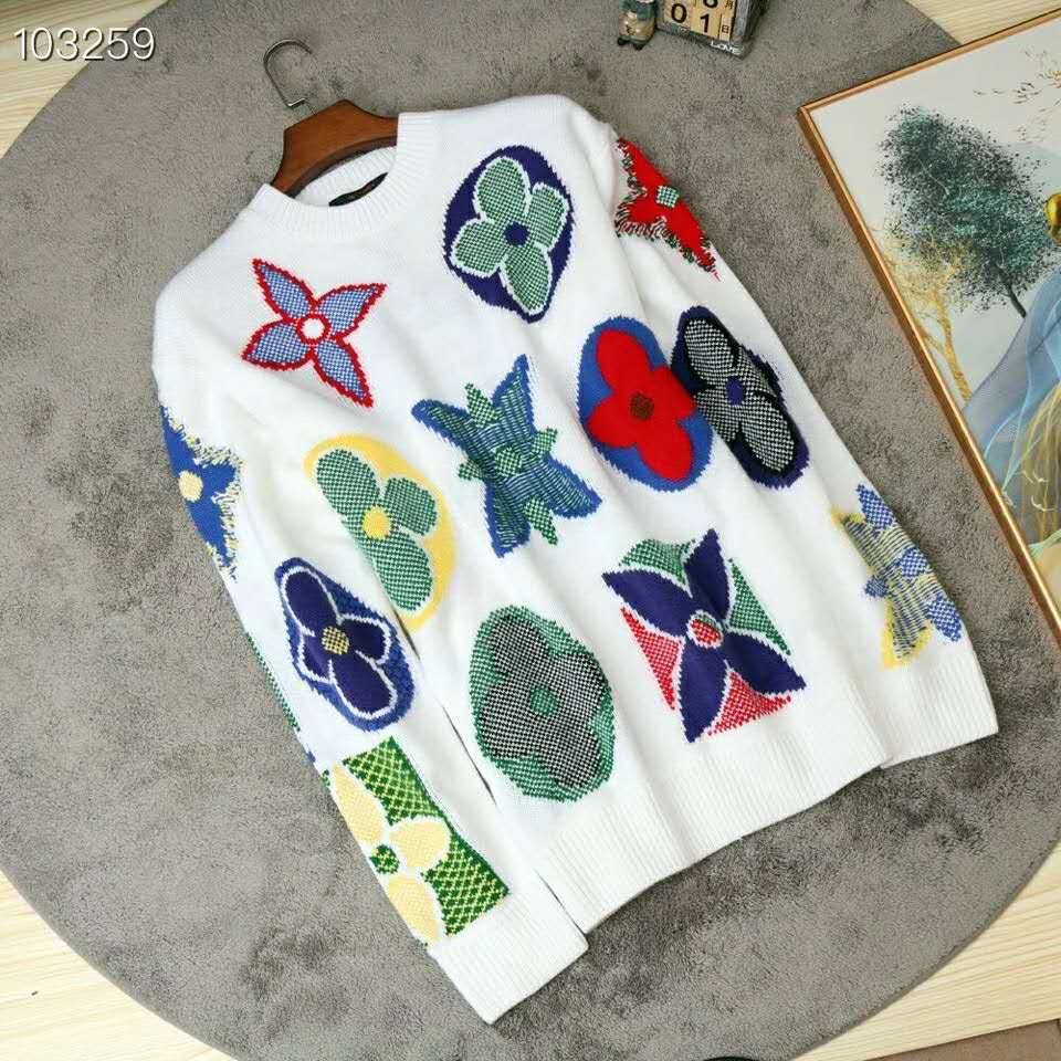 Shop Louis Vuitton 2023-24FW Louis Vuitton ☆1ABJEI ☆Monogram Flower Cotton  Knit Vest by aamitene