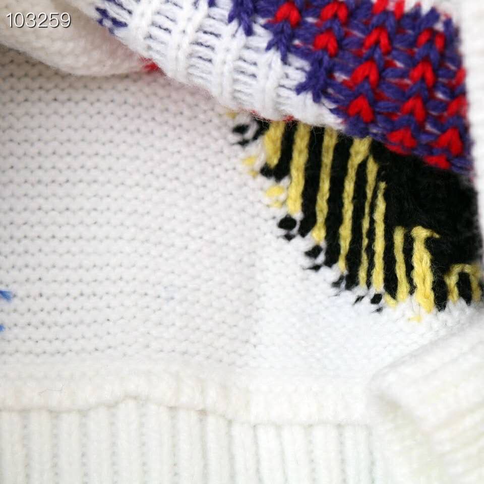 Wool jumper Louis Vuitton Multicolour size 36 FR in Wool - 37816723