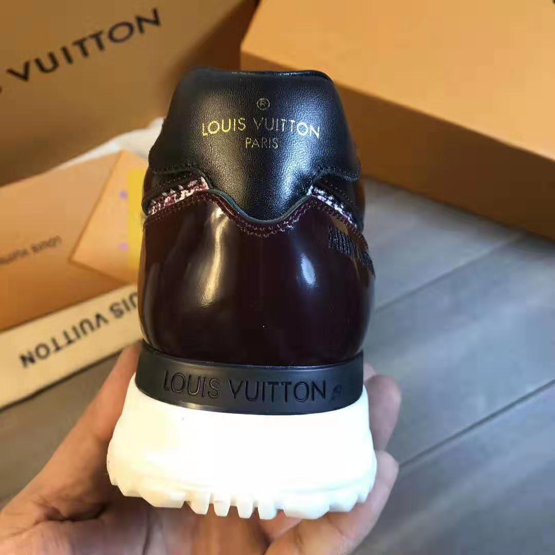 Louis Vuitton Multicolor LV Black Canvas & Patent Leather Monogram Sneakers  40,5