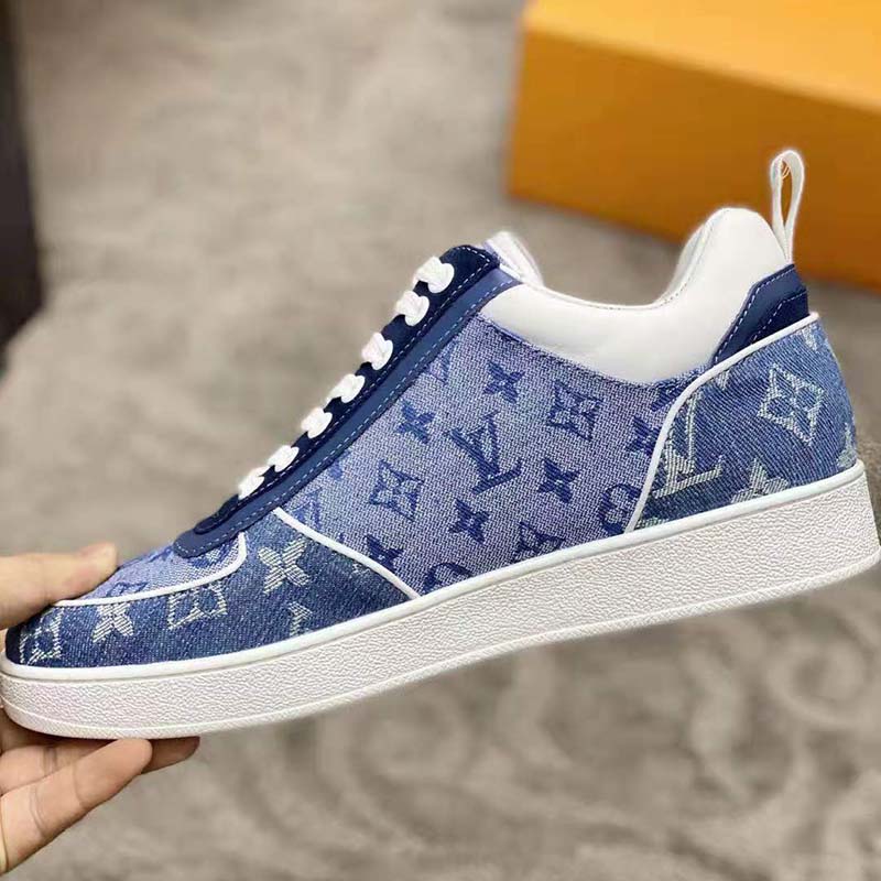Buy [Used] Louis Vuitton Monogram Trocadero Richelieu Sneakers #9 1/2 Shoes  1A5H65 Blue/Pink/White Leather Suede Shoes 1A5H65 30cm from Japan - Buy  authentic Plus exclusive items from Japan