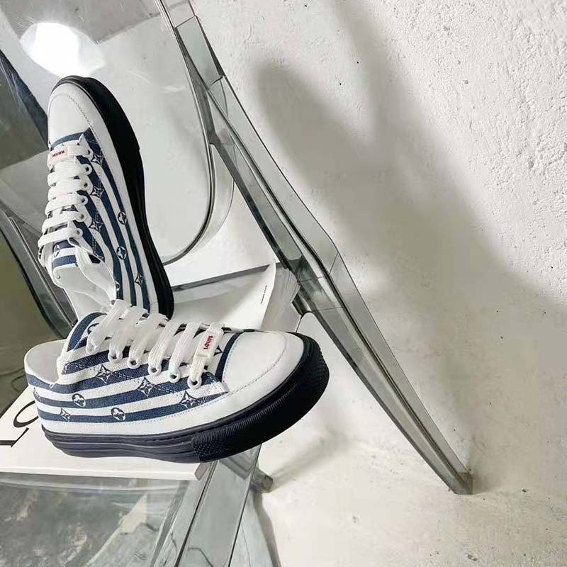 Louis Vuitton LV Escal Stellar Line Canvas Low Cut Sneakers Shoes