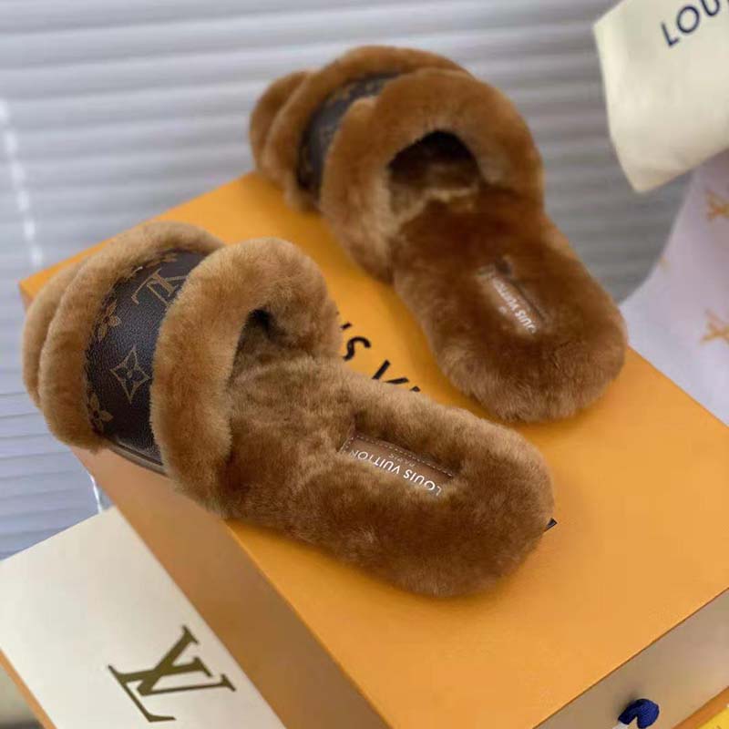 Louis Vuitton Flats With Locked