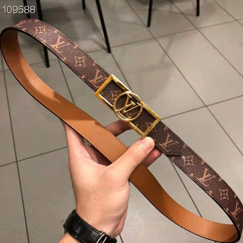 Louis Vuitton 2021 Everyday Chain LV 30mm Reversible Belt - Brown Belts,  Accessories - LOU715477