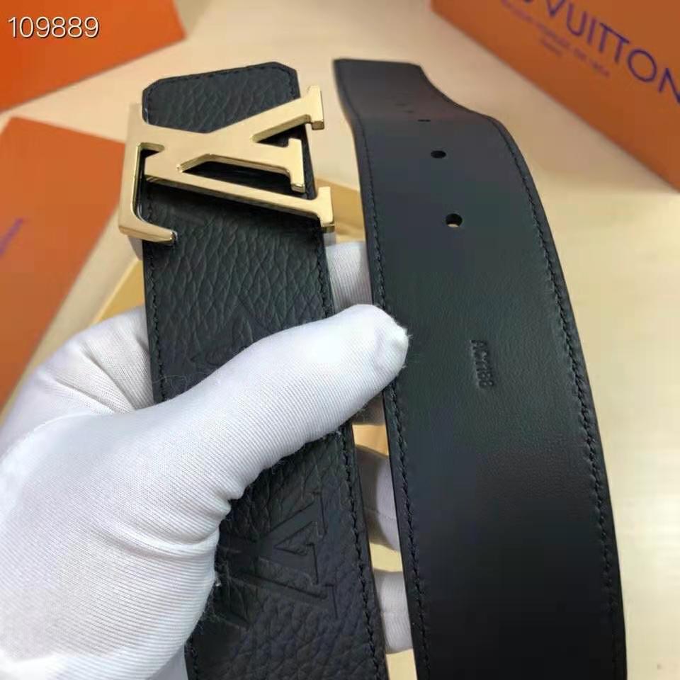 Louis Vuitton LV Iconic 20mm Reversible Belt Brown + Calf Leather. Size 65 cm
